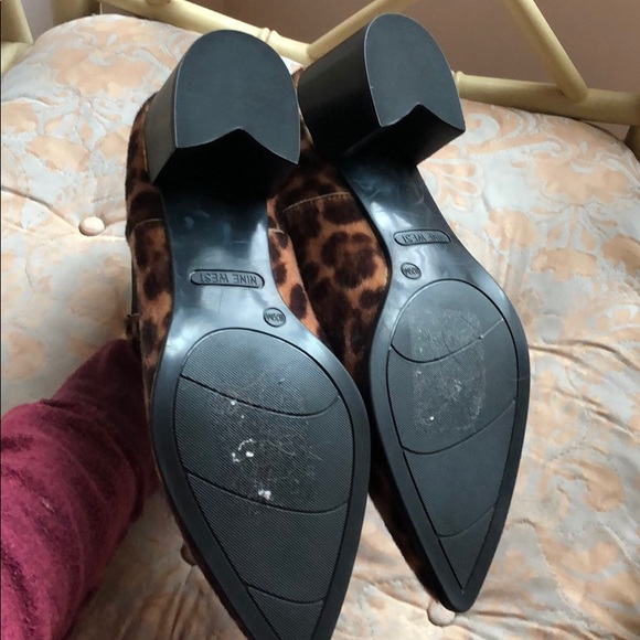 Nine West leopard booties - Picture 3 of 3